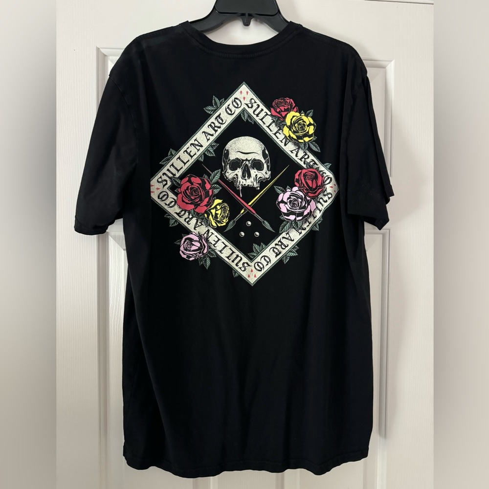 Sullen - tshirt - Sullen Rose - Black - XL